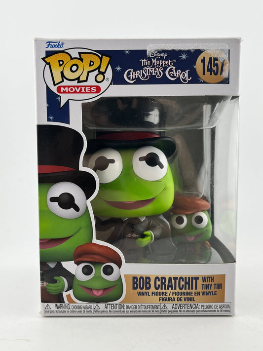 Funko POP! Disney The Muppets Christmas Tale - Bob Cratchit With Tiny Tim #1457 - Vinyl Collectable FRENLY BRICKS - Open 7 Days