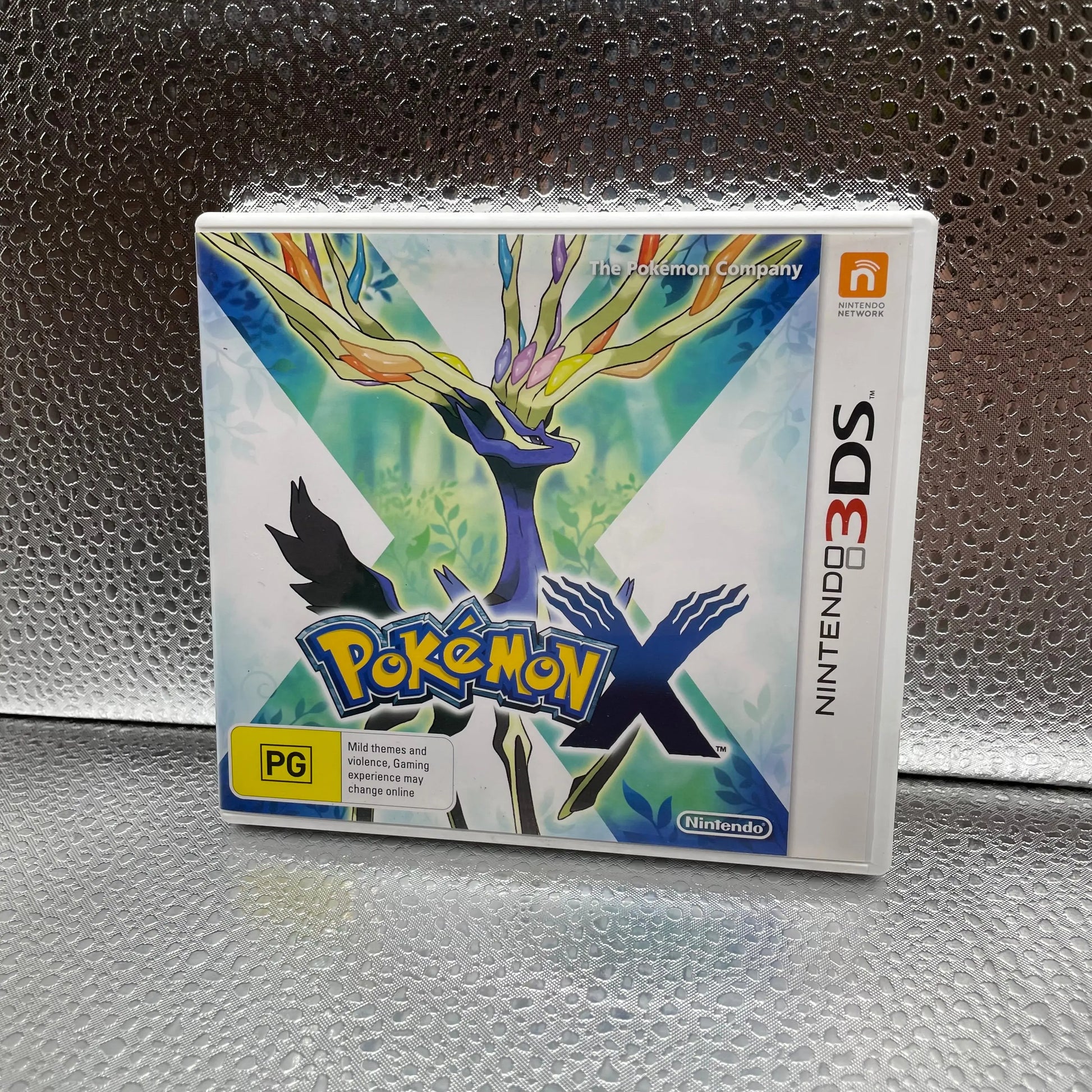 Pokemon X Nintendo 3DS Game Used Tested & Working PAL FRENLY BRICKS - Open 7 Days