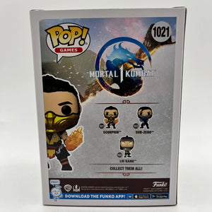 Funko POP! Games Mortal Kombat 1 Scorpion #1021 - Vinyl Collectable FRENLY BRICKS - Open 7 Days