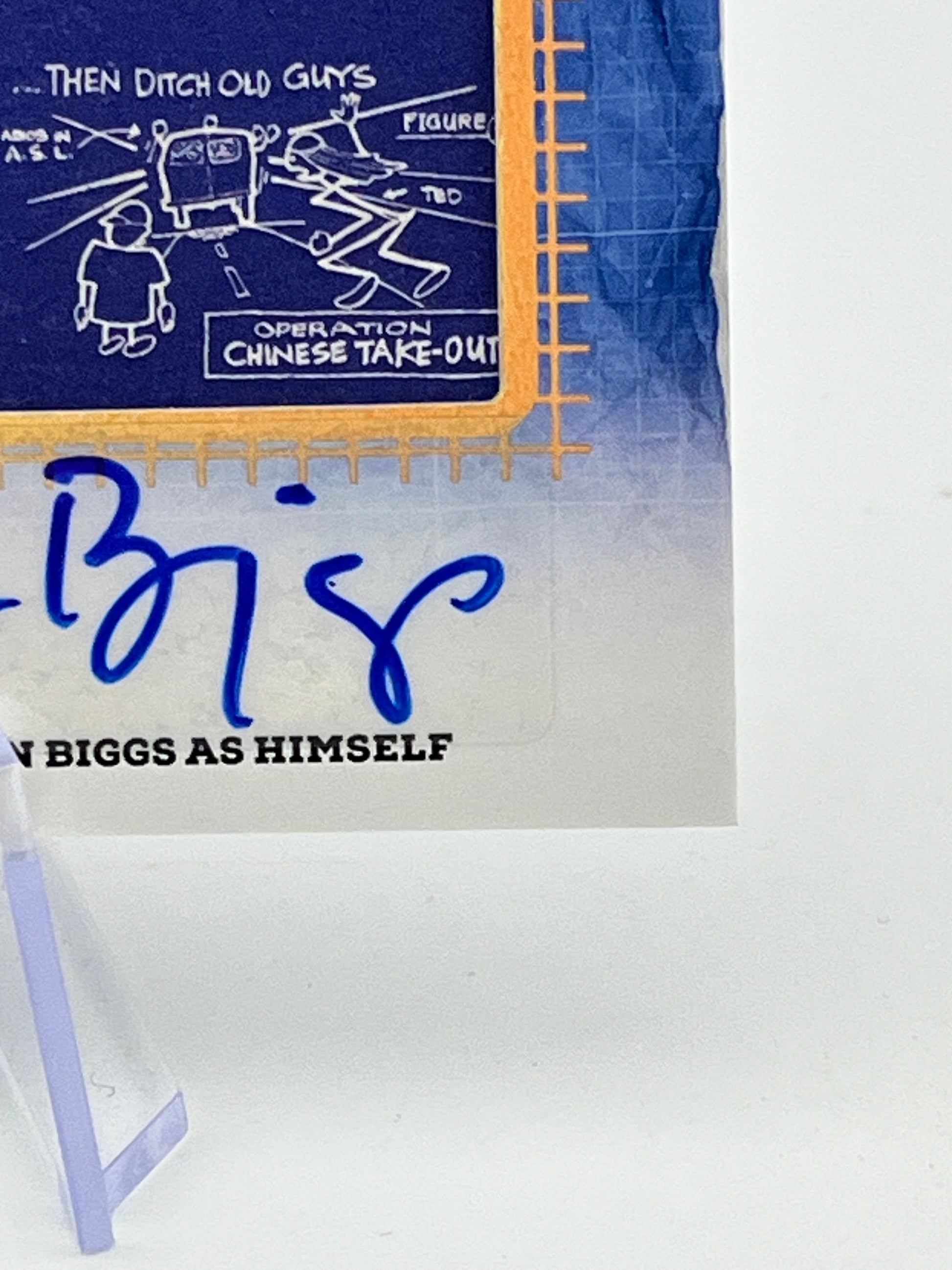 2023 Skybox Jay & Silent Bob Reboot 45/99 - Jason Biggs as Himself Auto FRENLY BRICKS - Open 7 Days