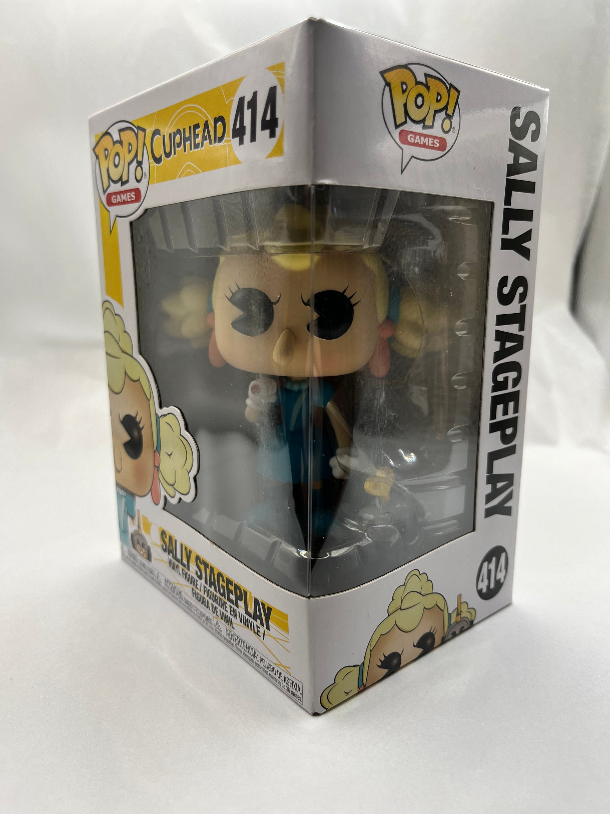 Funko POP! Games Cuphead Sally StagePlay #414 - Vinyl Collectable FRENLY BRICKS - Open 7 Days