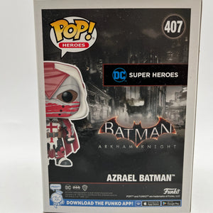 Funko POP! Heroes Batman Arkham Knight Azrael Batman #407 - Vinyl Collectable FRENLY BRICKS - Open 7 Days