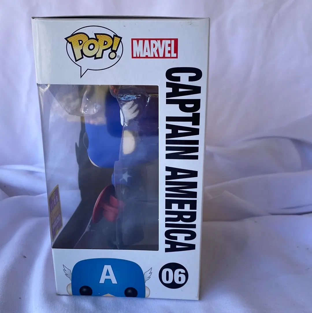 Funko POP! Captain America 06 - Marvel 2017 Summer Convention - FRENLY BRICKS - Open 7 Days