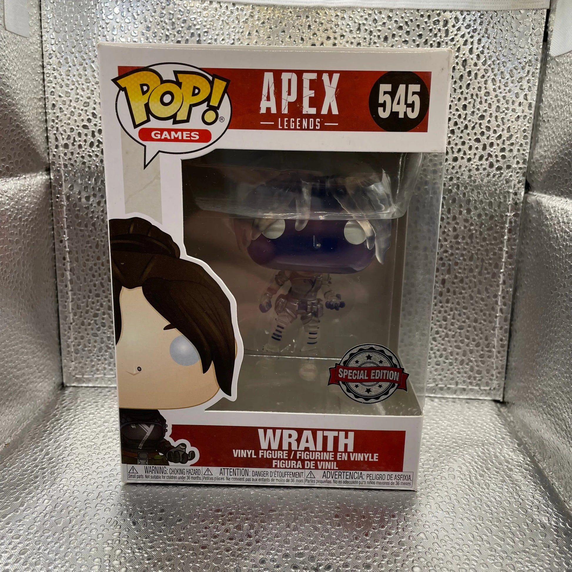 Apex Legends | Wraith Translucent Funko Pop! Figure #545 (Special Edition) FRENLY BRICKS - Open 7 Days