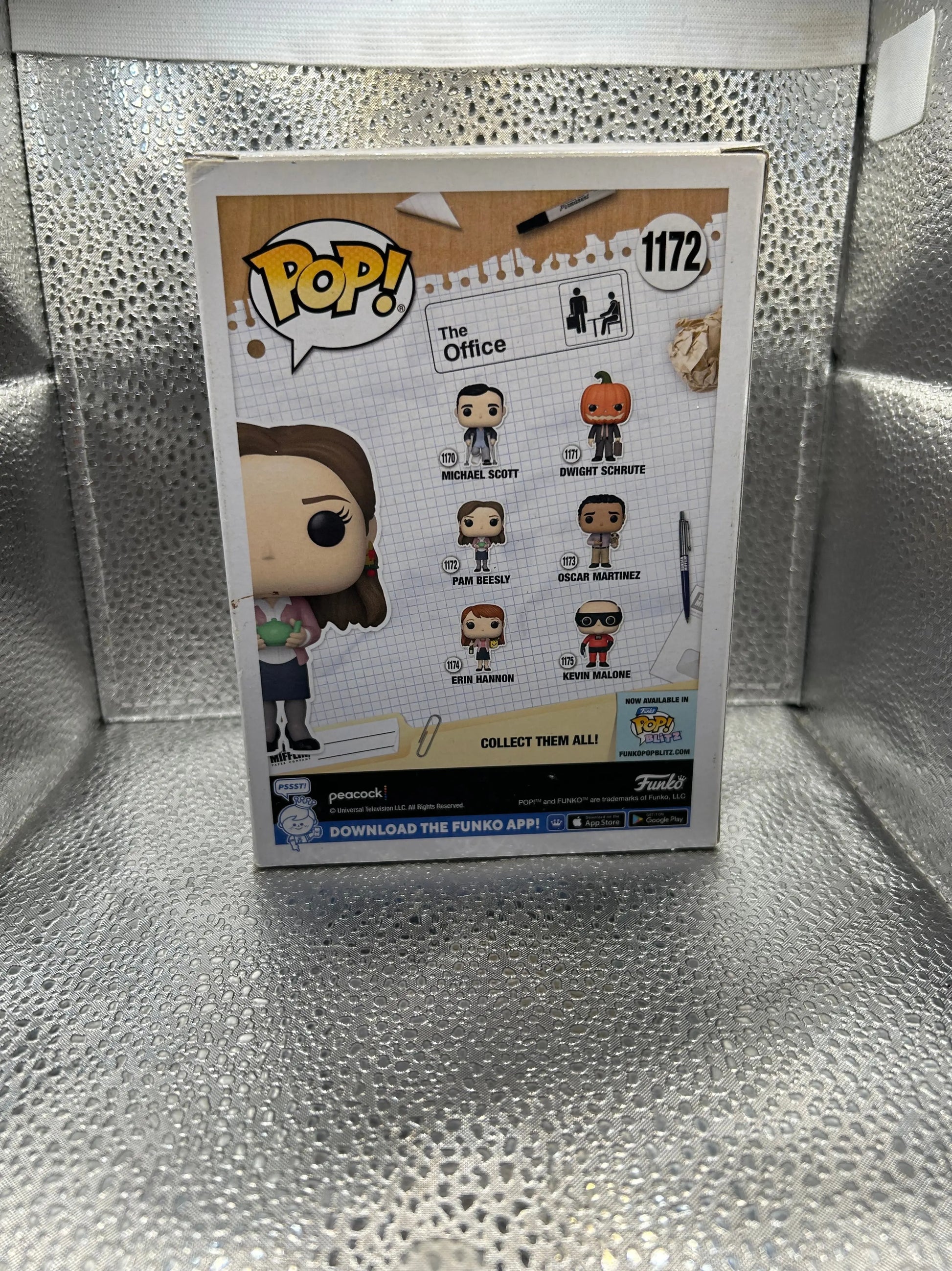 Funko pop vinyl television the office #1172 Pam Beesly FRENLY BRICKS - Open 7 Days