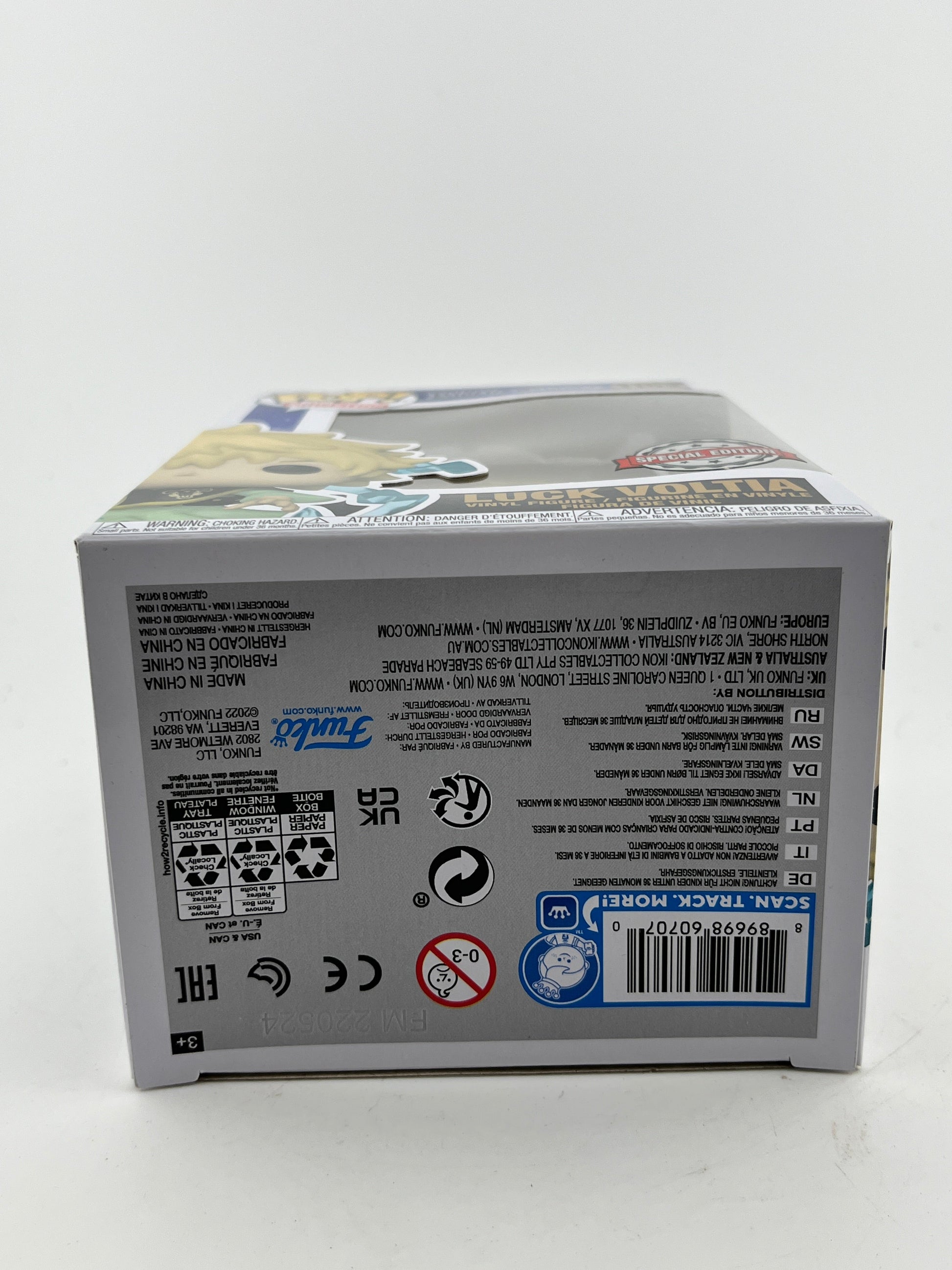 Funko POP! Animation Black Clover - Luck Voltia #1102 - Special Edition - Vinyl Collectable FRENLY BRICKS - Open 7 Days