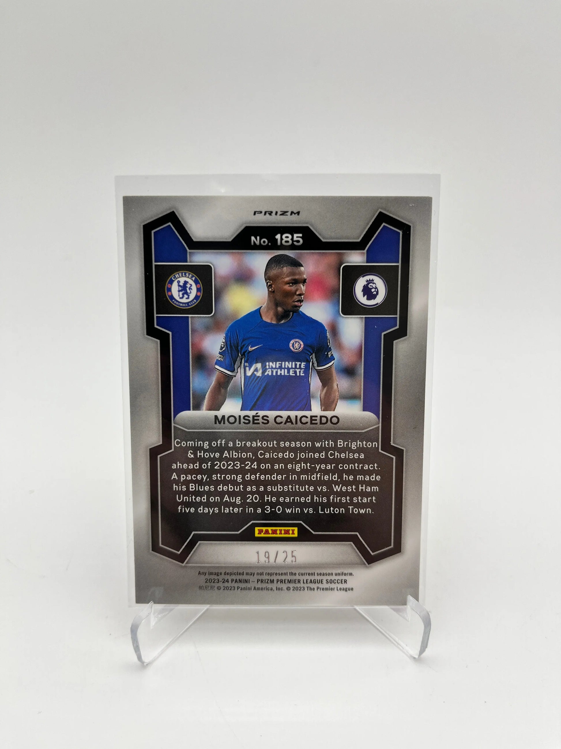 Soccer English Premier League Lot 2x Autos/Low Numbered/ FRENLY BRICKS - Open 7 Days