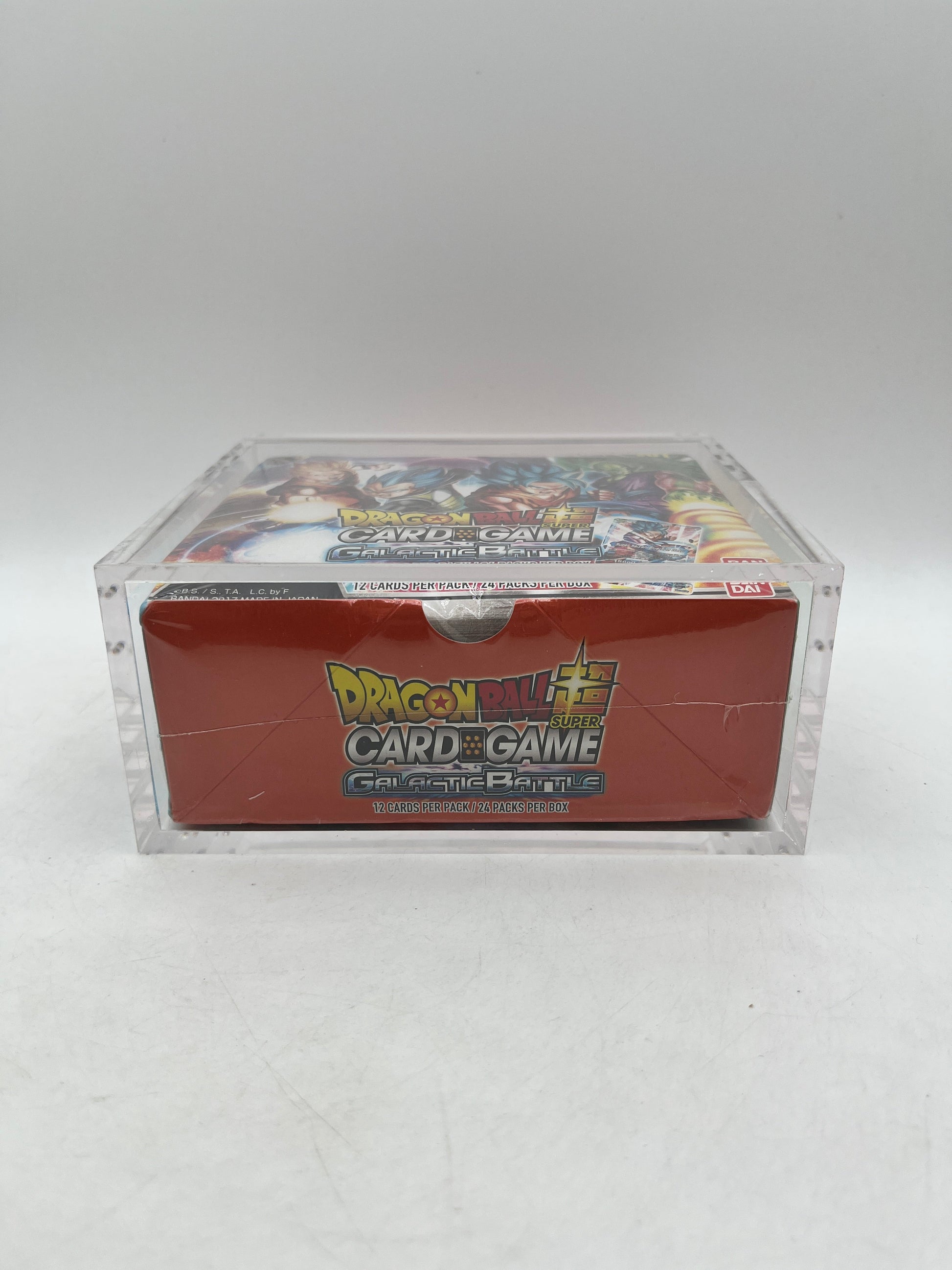 Dragon Ball Super Galactic Battle Booster Box - Sealed New W/ Acrylic Case FRENLY BRICKS - Open 7 Days