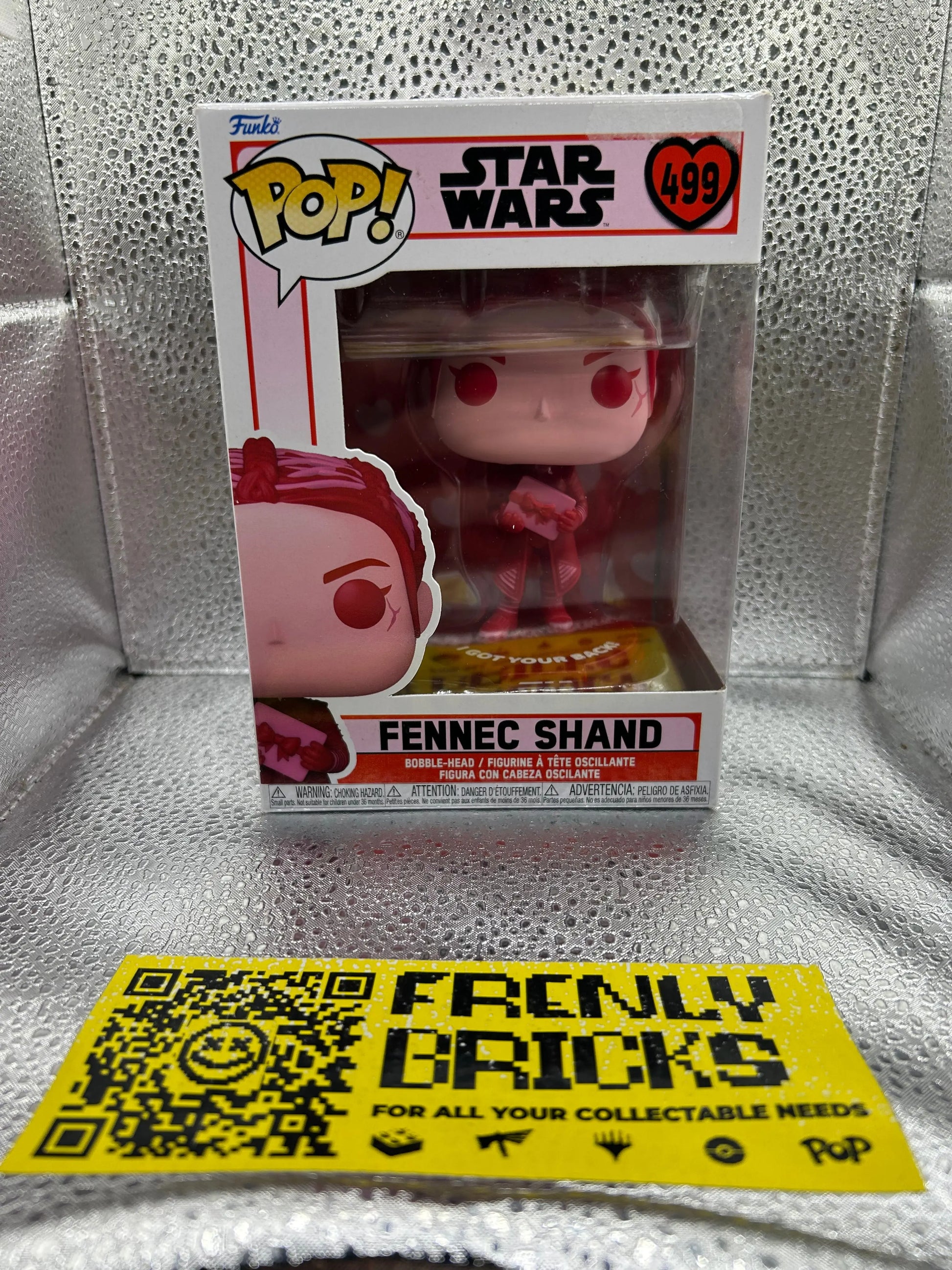 Pop Vinyl Star Wars #499 Fennec Shand FRENLY BRICKS - Open 7 Days