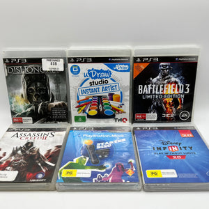 PlayStation 3 Mixed Game + Some Sealed Lot FRENLY BRICKS - Open 7 Days