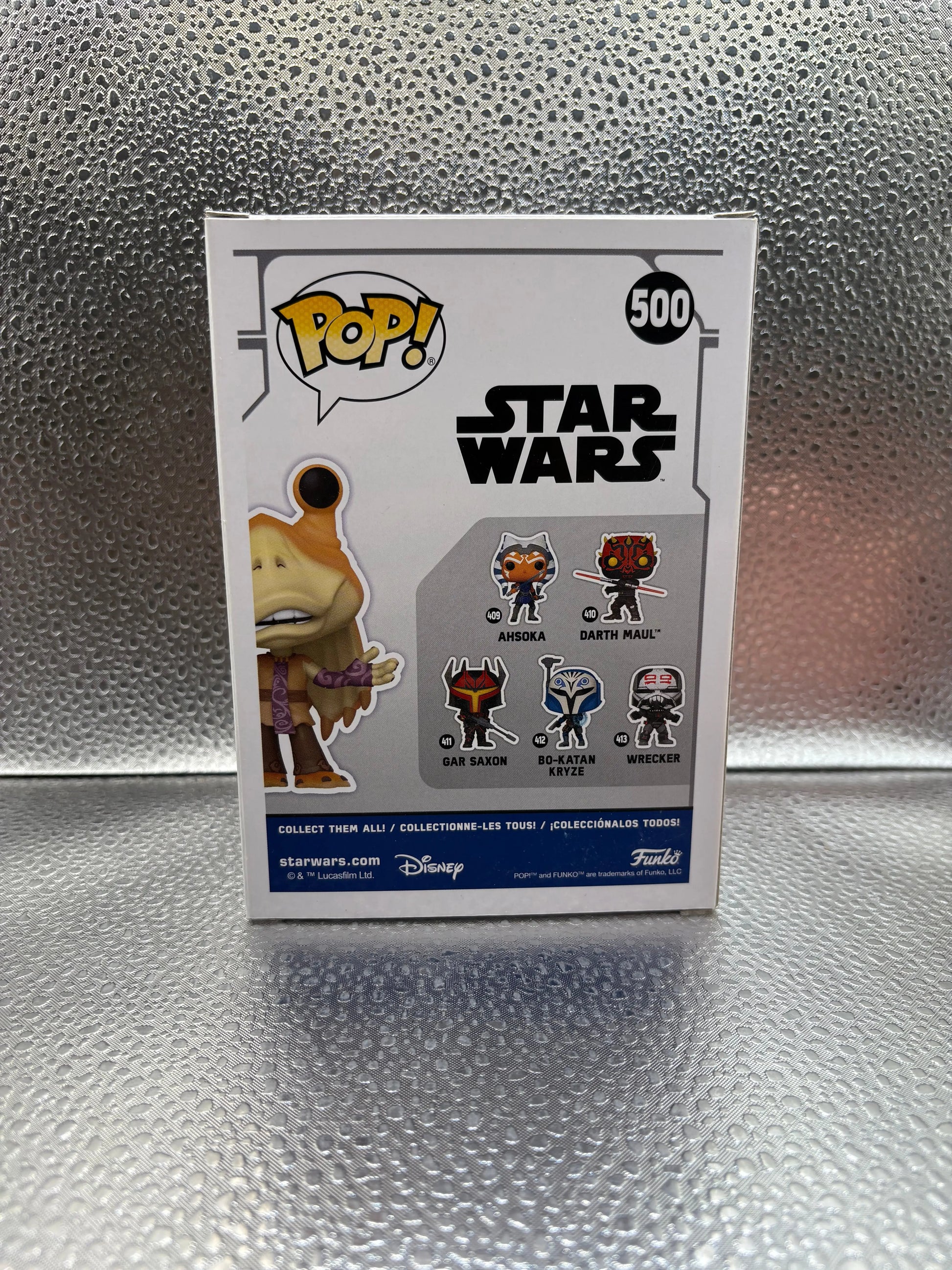 Funko Pop Vinyl #500 Star Wars Jar Jar Binks FRENLY BRICKS - Open 7 Days