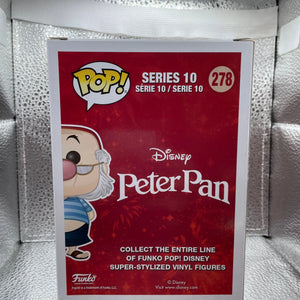 Smee - 278 - Pop Vinyl - Peter Pan - Disney - Disney Treasures - VAULTED FRENLY BRICKS - Open 7 Days