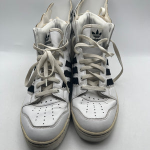USED Size 11US - adidas Jeremy Scott Wings 2.0 Pixel White FRENLY BRICKS - Open 7 Days