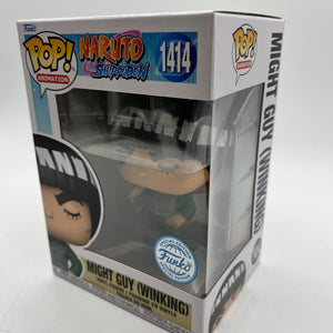 Funko POP! Animation Naruto Shippuden- Might Guy (Winking) #1414 - Vinyl Collectable FRENLY BRICKS - Open 7 Days