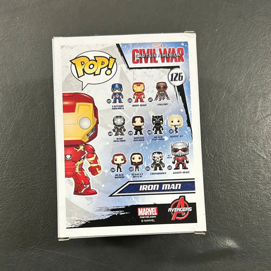 Captain America: Civil War - Iron Man #126 Pop! Vinyl FRENLY BRICKS - Open 7 Days