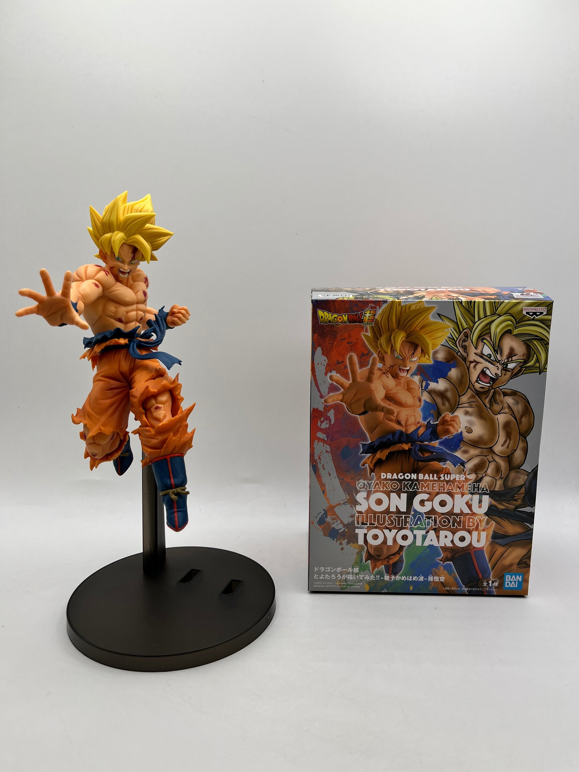 Brand New Dragon Ball Super Oyako Kamehameha Son Goku Illustration- Ex Display FRENLY BRICKS - Open 7 Days