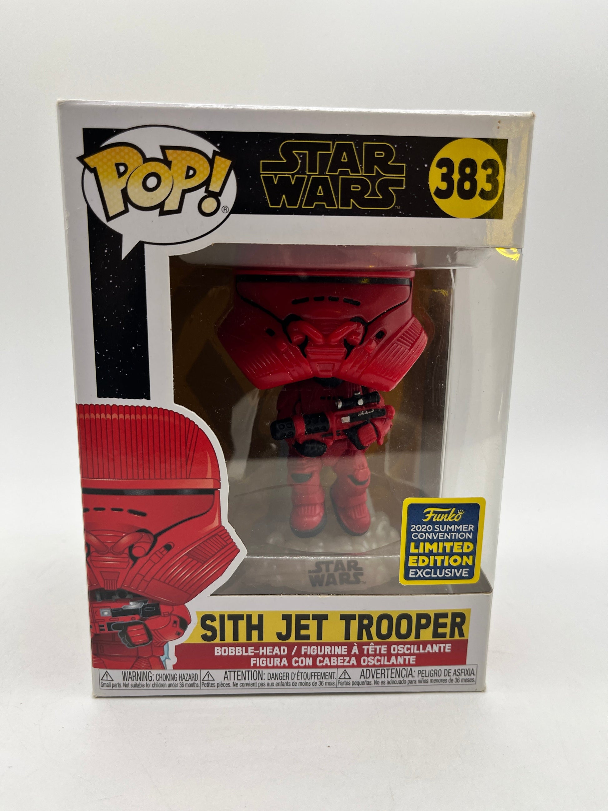 Funko POP! Star Wars - Sith Jet Trooper #383 - Limited Edition Exclusive FRENLY BRICKS - Open 7 Days