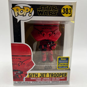 Funko POP! Star Wars - Sith Jet Trooper #383 - Limited Edition Exclusive FRENLY BRICKS - Open 7 Days