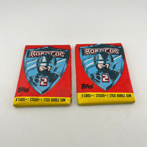 Deluxe Robocop 2 1990 Topps Collection - Cards + Packs - Sealed FRENLY BRICKS - Open 7 Days
