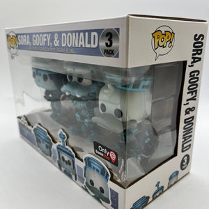 Funko POP! Disney Kingdom Hearts - Sora, Goofy, & Donald (3 Pack) - GameStop Exclusive FRENLY BRICKS - Open 7 Days