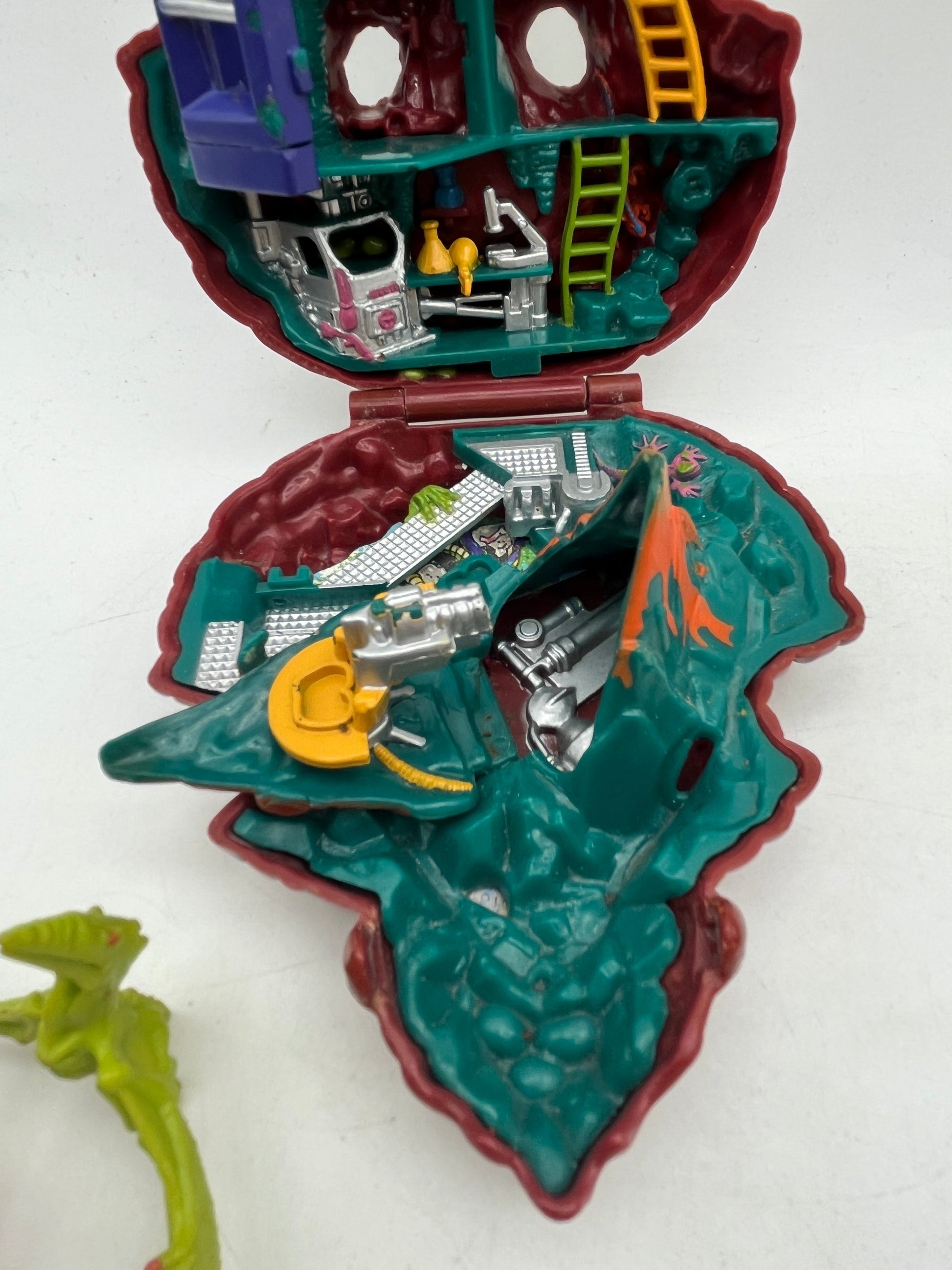 Vintage 1993 Mighty Max Blows Up Dino Lab InComplete Figure Playset Bluebird FRENLY BRICKS - Open 7 Days