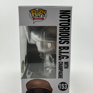 Funko POP! Rocks The Notorious B.I.G. - Biggie With Champagne #153 - 5000 Pcs Limited Edition FRENLY BRICKS - Open 7 Days