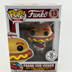 Funko POP! Funko - Frank Von Viener #13 - Vinyl Collectable - 20 Years Funniversary FRENLY BRICKS - Open 7 Days