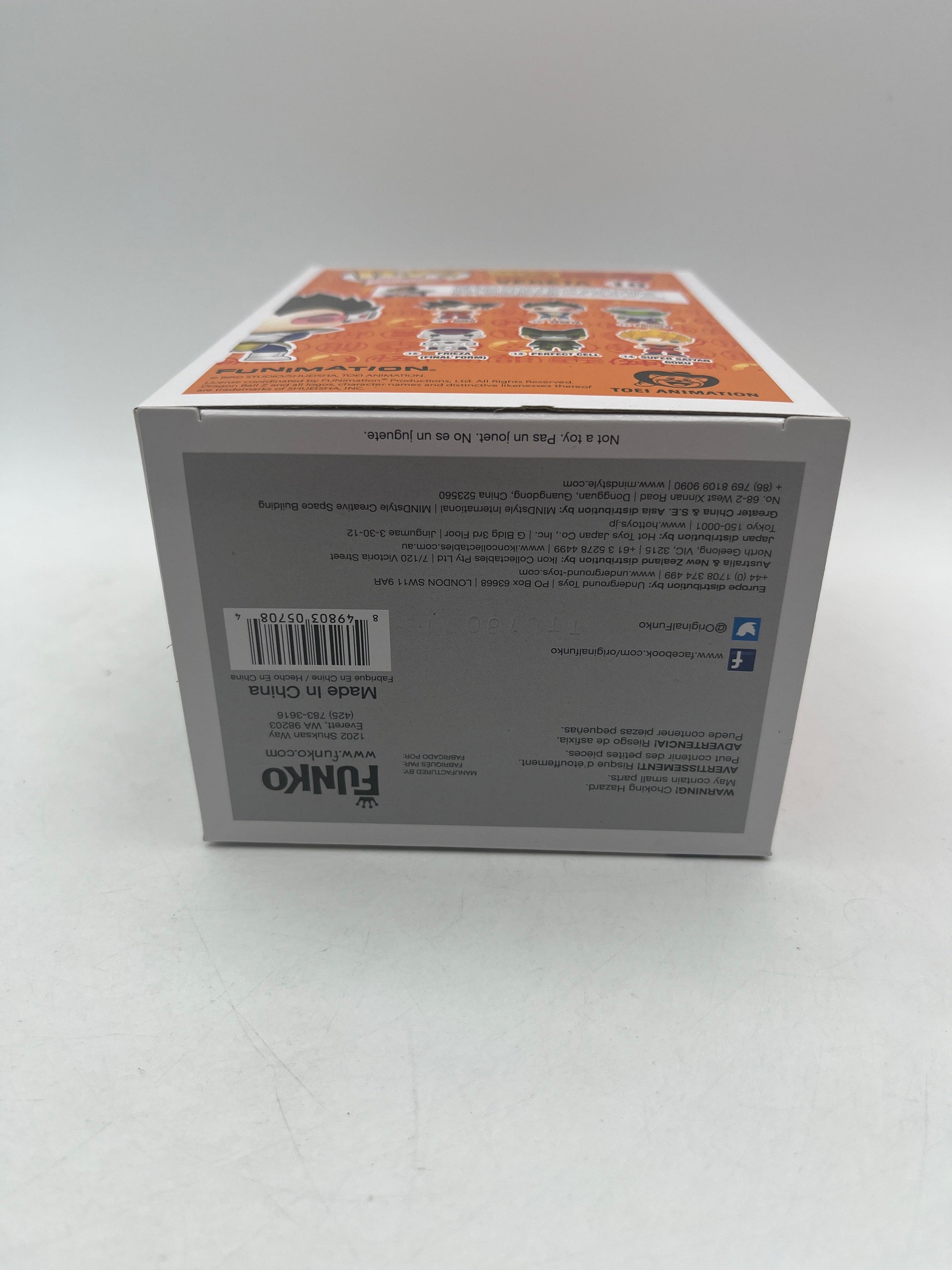 FUNKO POP! Dragon Ball Z Convention Exclusive Vegeta (Metallic) #10 FRENLY BRICKS - Open 7 Days