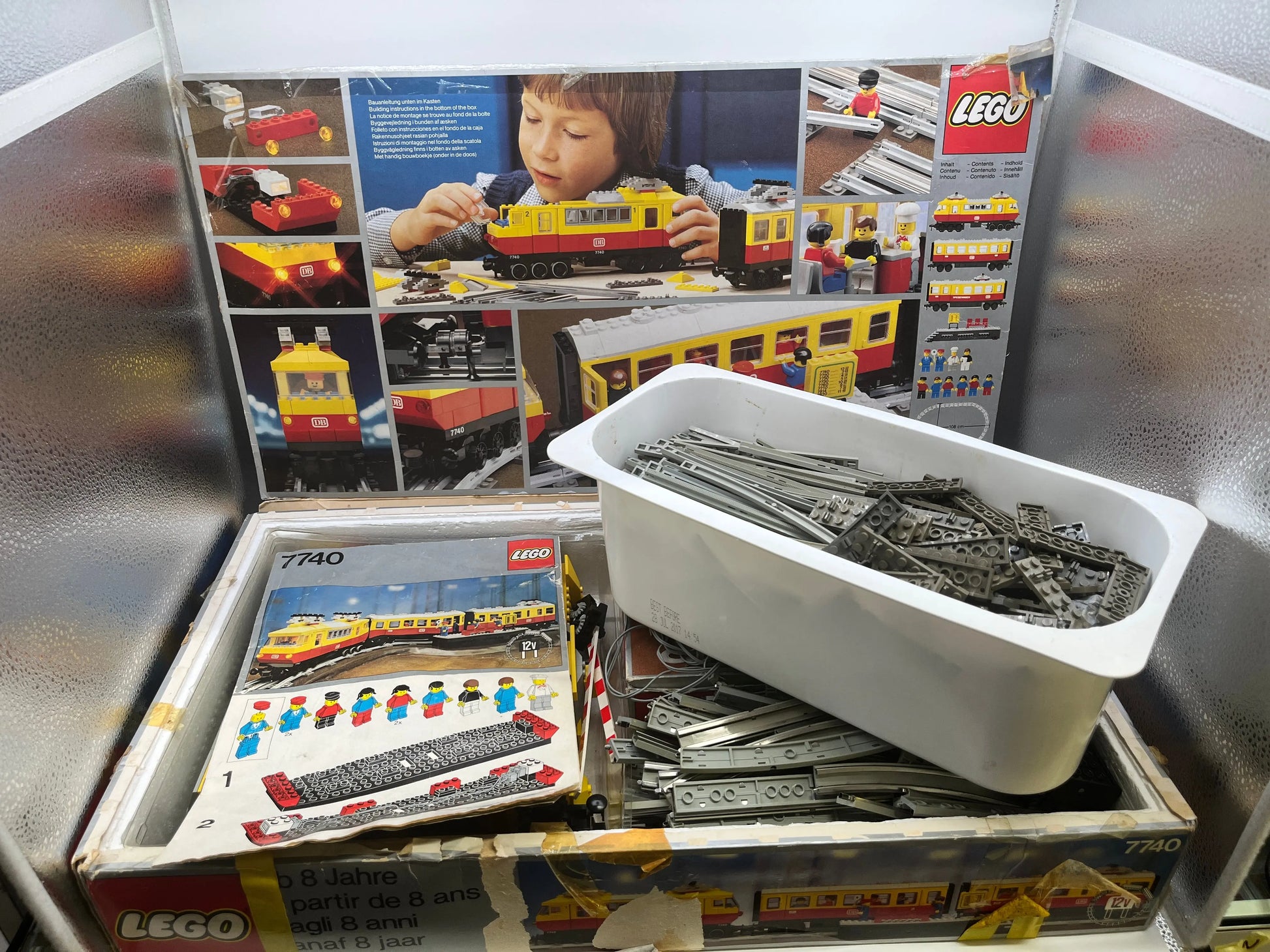 Lego Electric Inter-City Train Set 7740- Loose 95% Complete FRENLY BRICKS - Open 7 Days