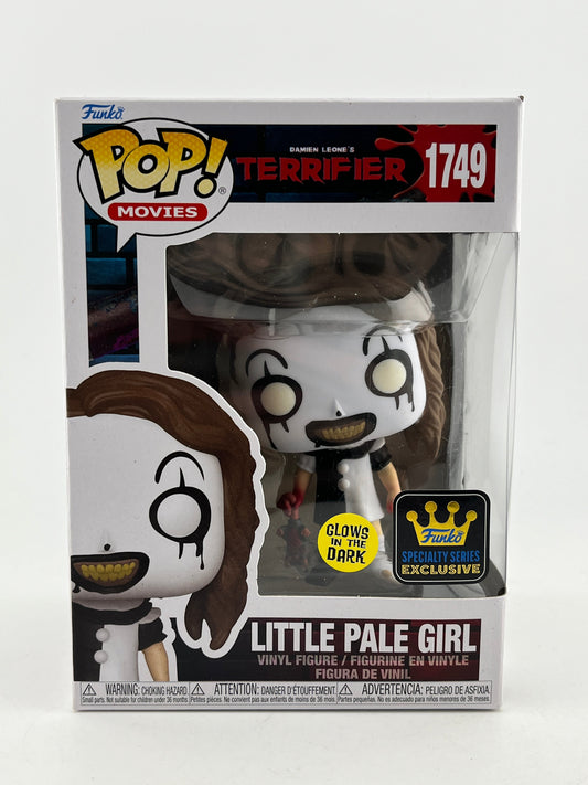 Funko POP! Movies Terrifier - Little Pale Girl #1749 - Glow Exclusive FRENLY BRICKS - Open 7 Days