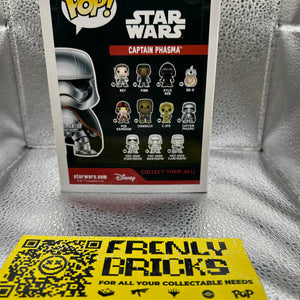 Pop Vinyl Star Wars #65 Caption Phasma FRENLY BRICKS - Open 7 Days