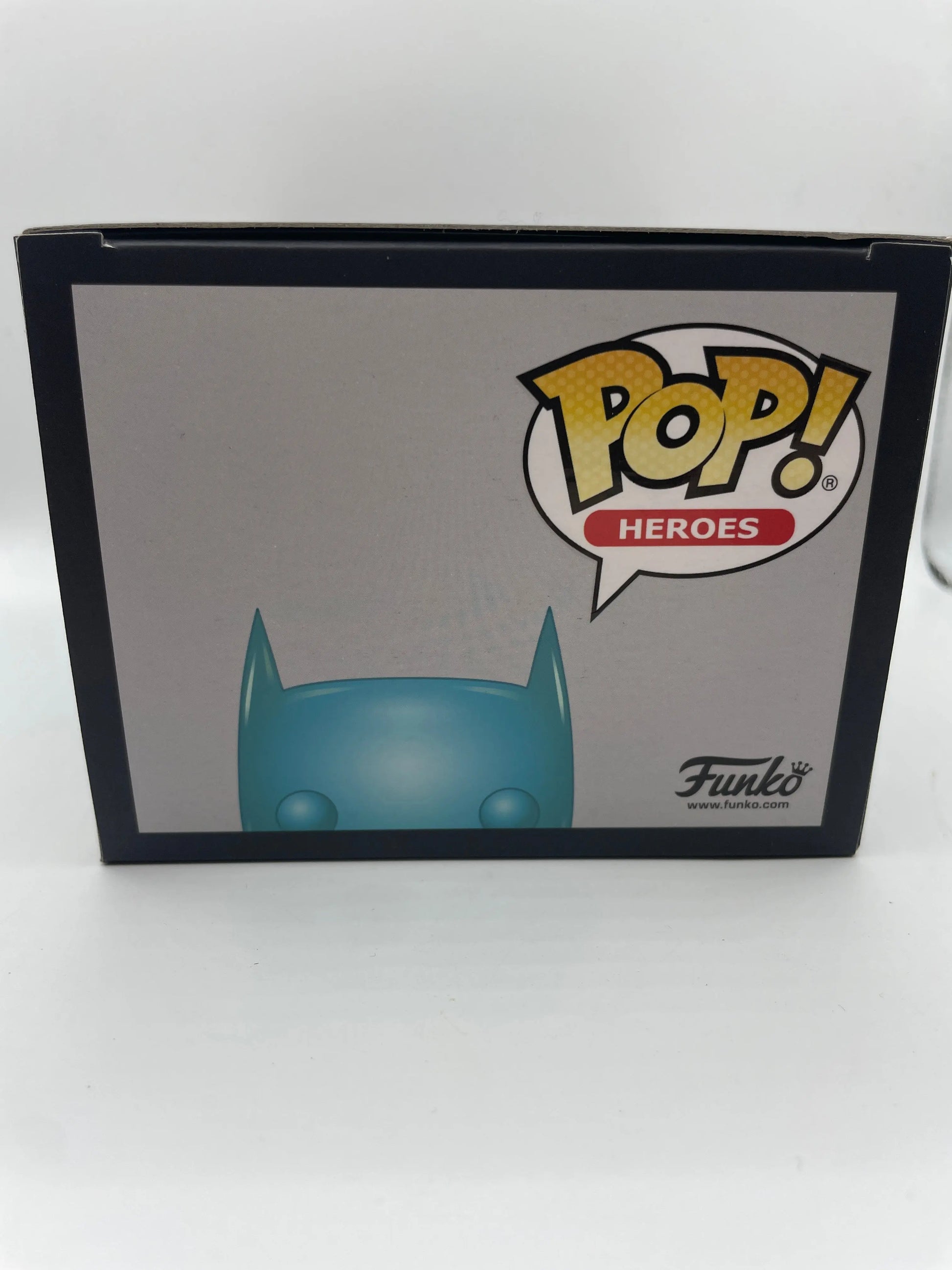 Funko POP! DC Comics - #144 Batman Teal Chrome Figure 80 Years SDCC Exclusive - New FRENLY BRICKS - Open 7 Days