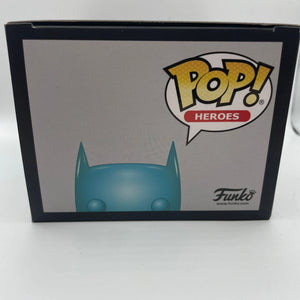 Funko POP! DC Comics - #144 Batman Teal Chrome Figure 80 Years SDCC Exclusive - New FRENLY BRICKS - Open 7 Days