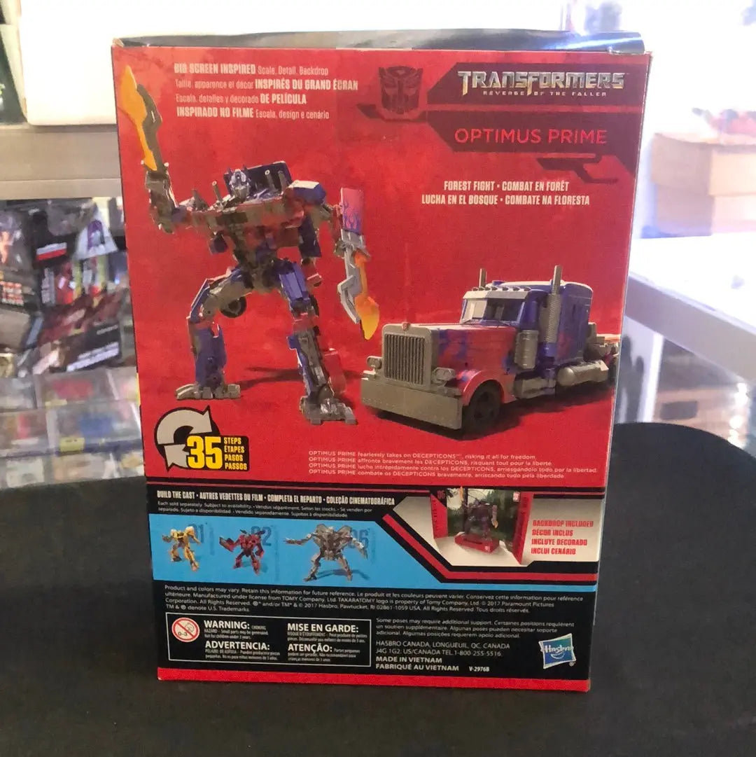 Transformers Optimus Prime Action Figure Studio Series ROTF 2017 Hasbro FRENLY BRICKS - Open 7 Days