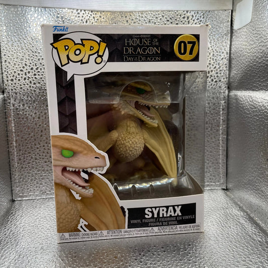 Funko POP! House of The Dragon: Day of The Dragon - Syrax #07 FRENLY BRICKS - Open 7 Days