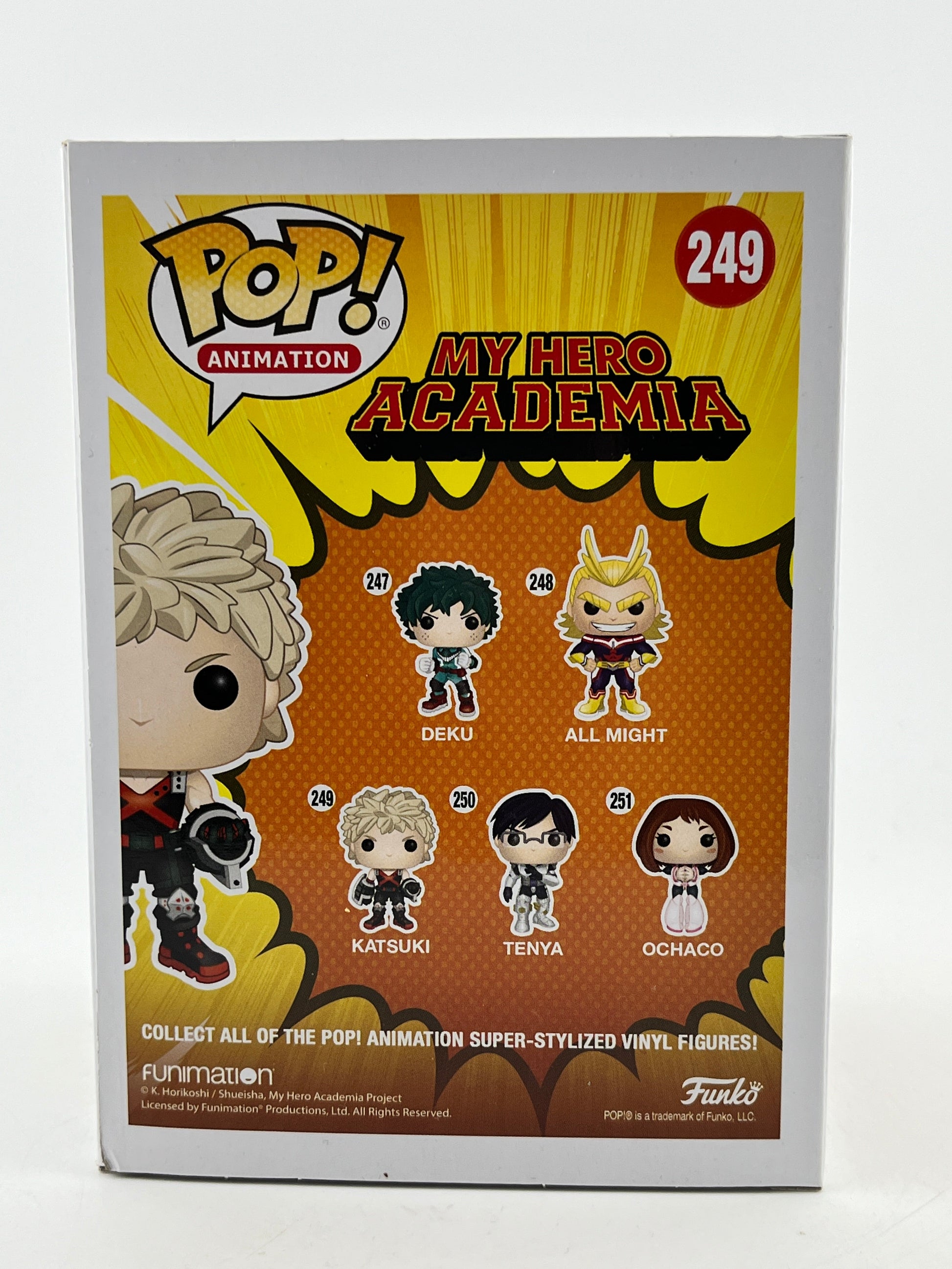 Funko POP! Animation My Hero Academia - Katauki #249 - Vinyl Collectable FRENLY BRICKS - Open 7 Days