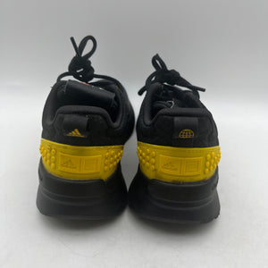 Kids Adidas x LEGO® Racer TR X Yellow & Black Shoes Size Y2 USED FRENLY BRICKS - Open 7 Days
