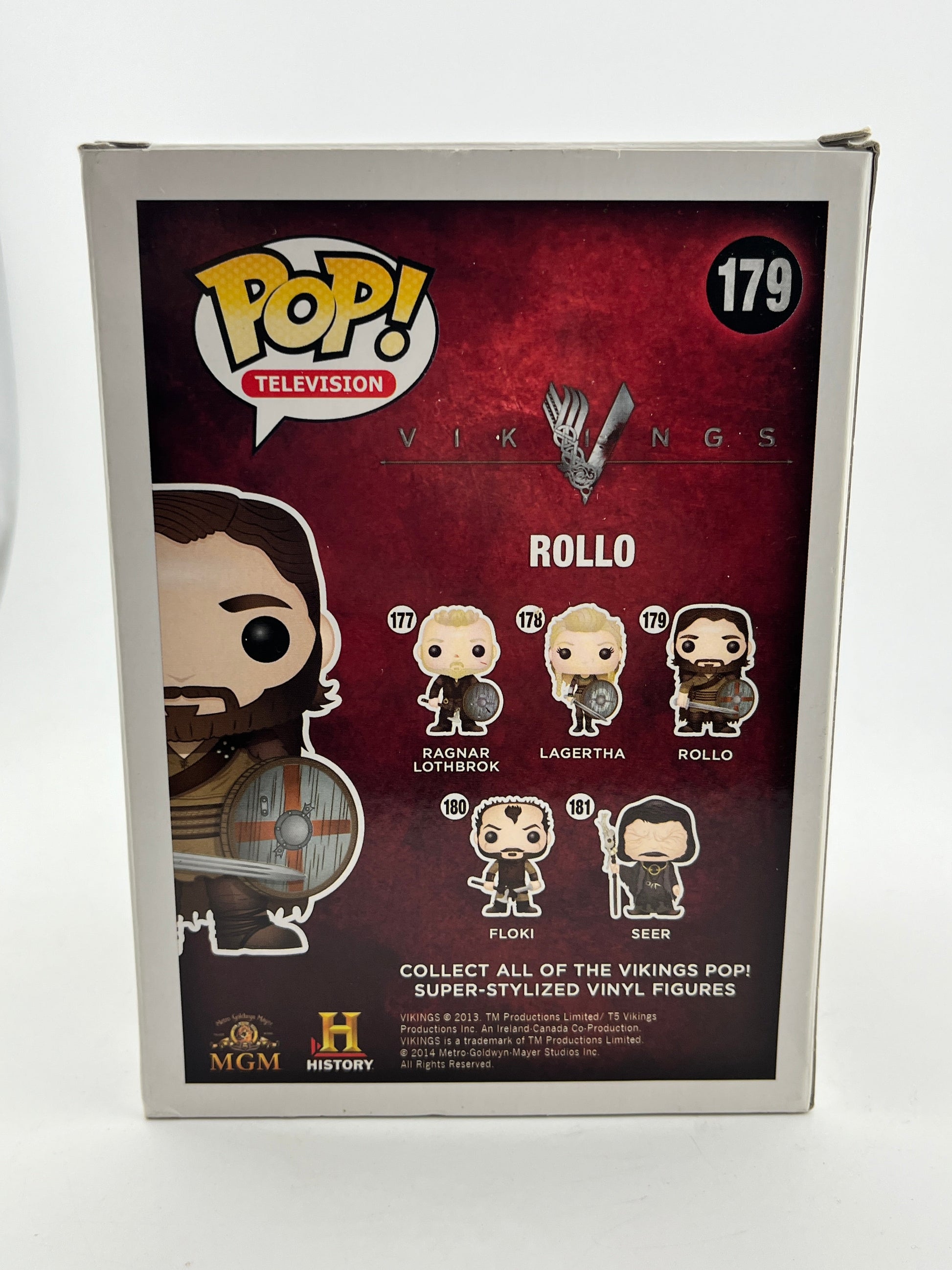 Funko POP! Television Vikings - Rollo #179 - Vinyl Collectable FRENLY BRICKS - Open 7 Days
