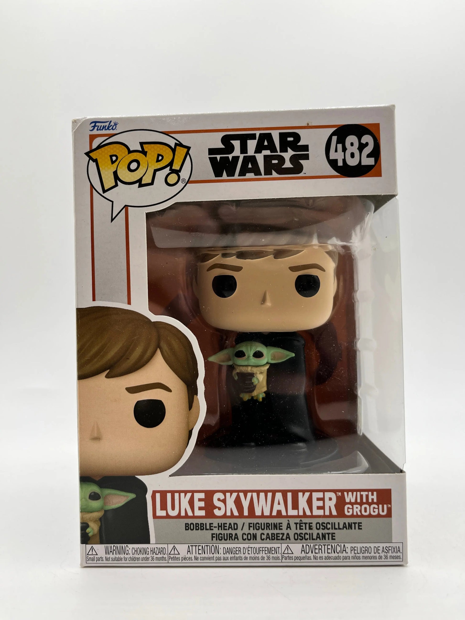 Funko POP! Star Wars Luke Skywalker With Grogu #482 - Vinyl Collectable FRENLY BRICKS - Open 7 Days