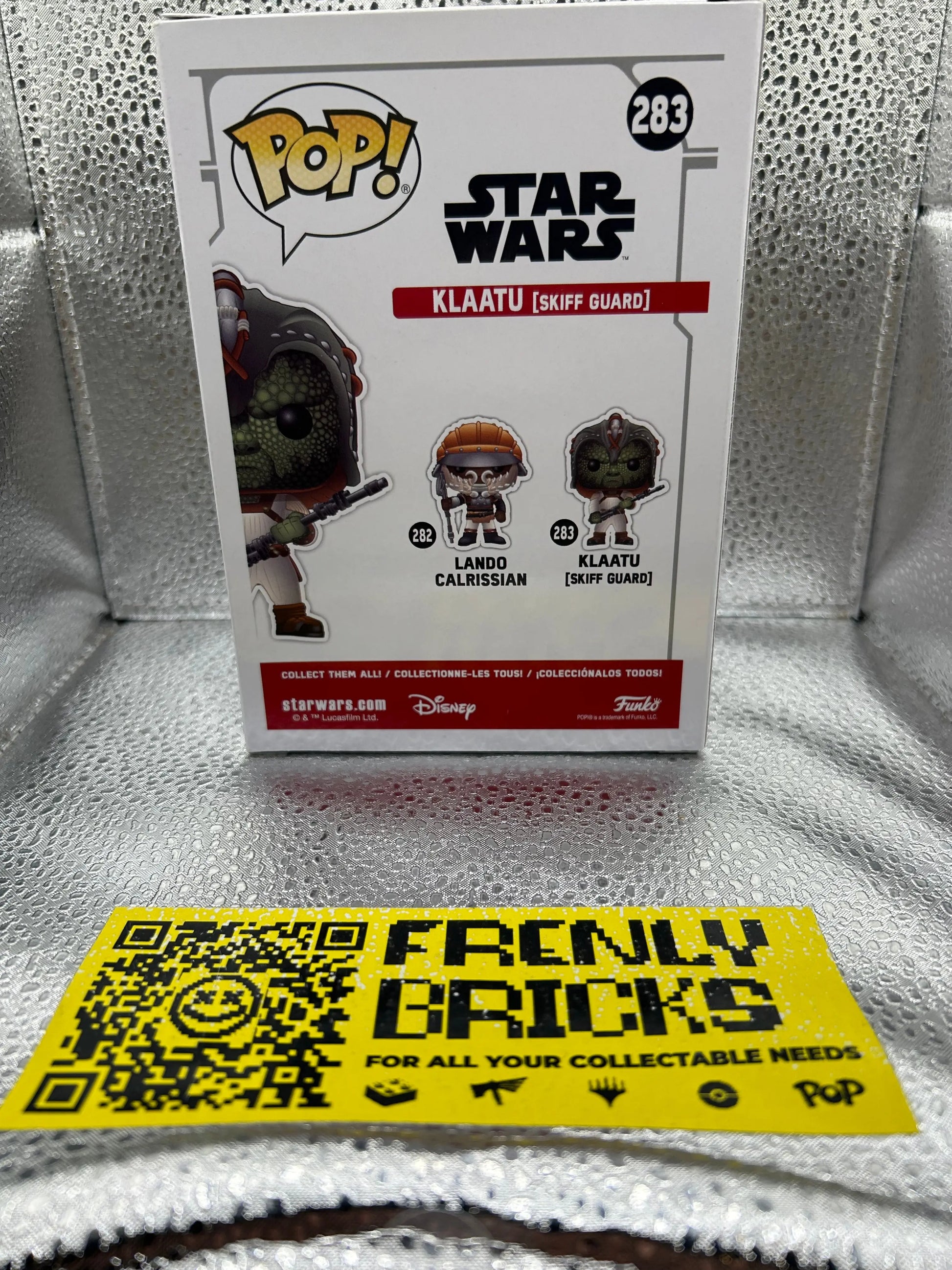 Pop Vinyl #283 Star Wars Klaatu [Skiff Guard] FRENLY BRICKS - Open 7 Days