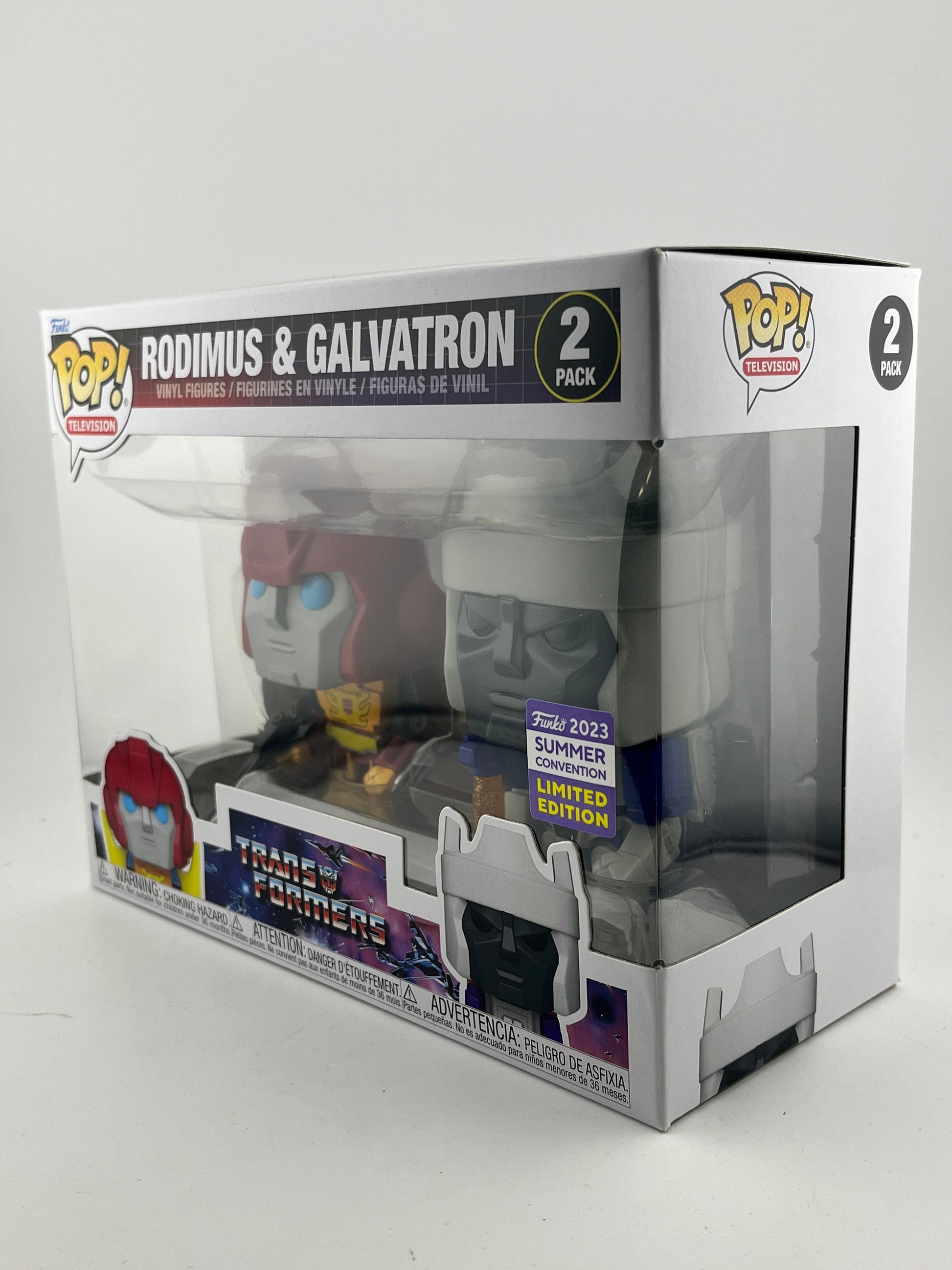 Funko POP! Television Transformers - Rodimus & Galvatron (2 Pack) - Limited Edition FRENLY BRICKS - Open 7 Days