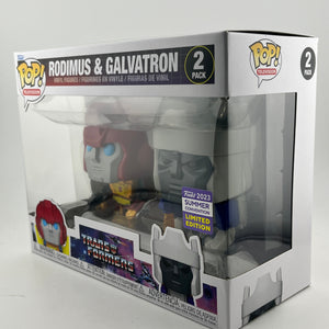 Funko POP! Television Transformers - Rodimus & Galvatron (2 Pack) - Limited Edition FRENLY BRICKS - Open 7 Days