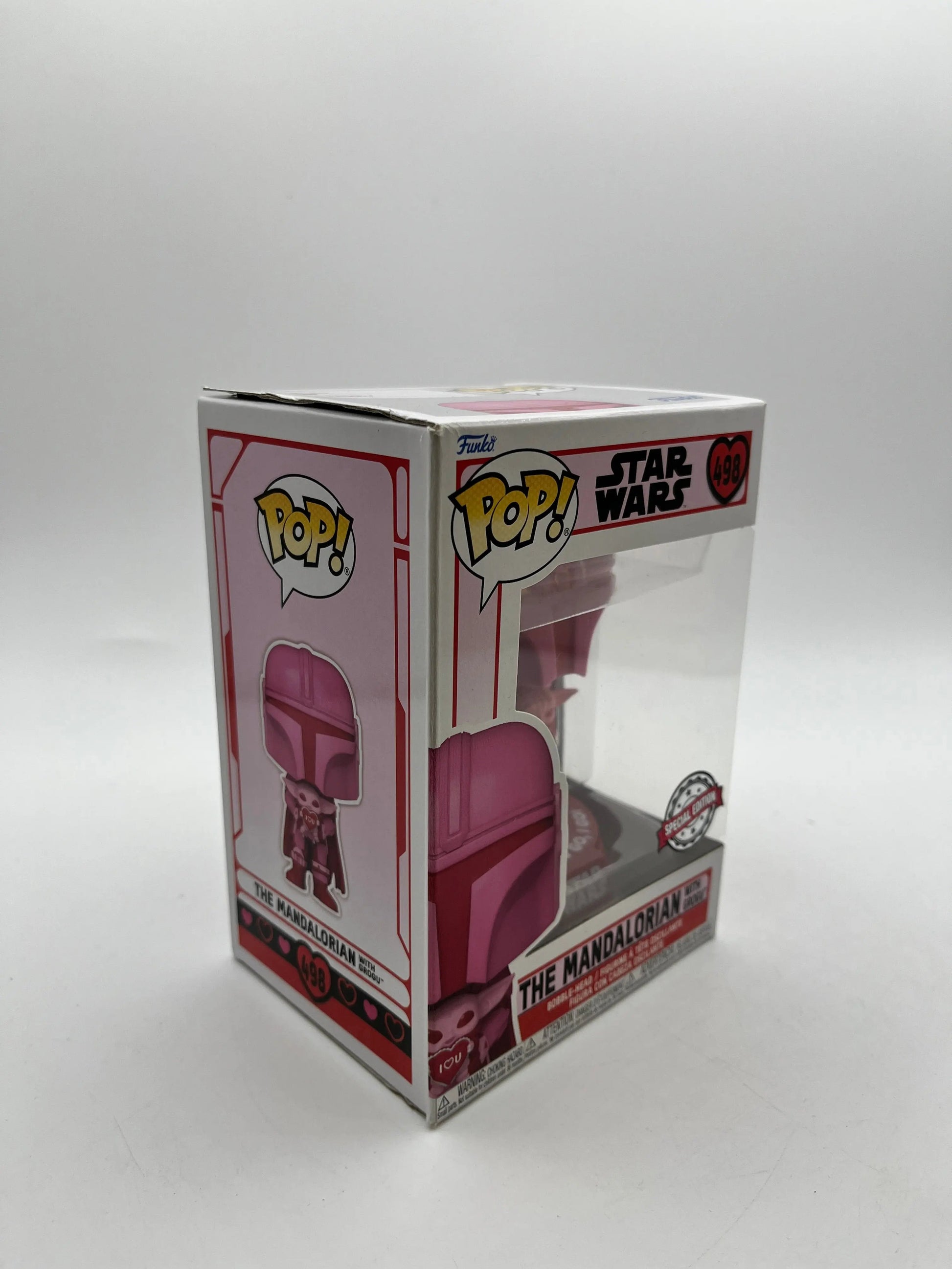 Funko POP! Star Wars The Mandalorian With Grogu #498 Special Edition FRENLY BRICKS - Open 7 Days