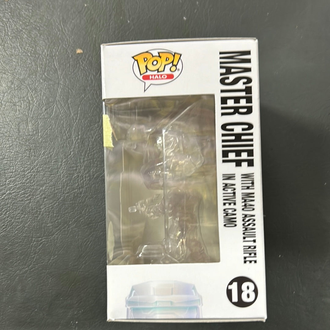 FUNKO POP - MASTER CHIEF IN ACTIVE CAMO #18 FRENLY BRICKS - Open 7 Days