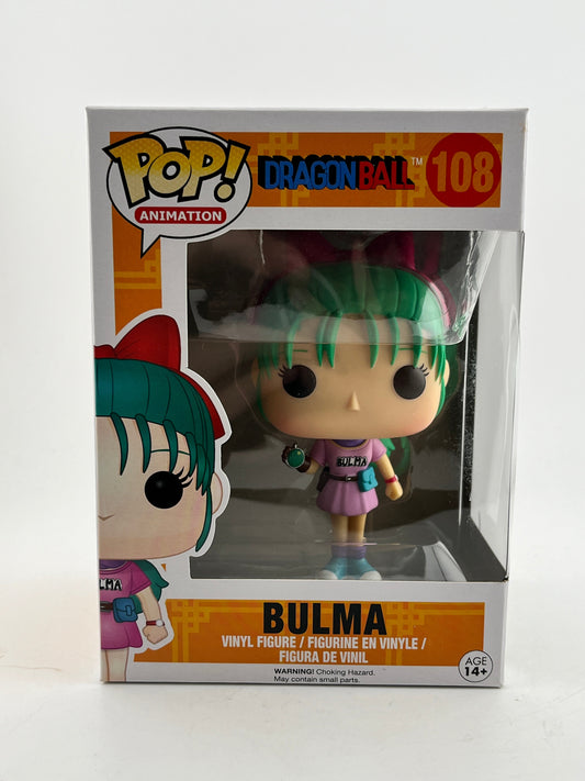 Funko POP! Animation DragonBall  - Bulma #108 - Vinyl Collectable FRENLY BRICKS - Open 7 Days