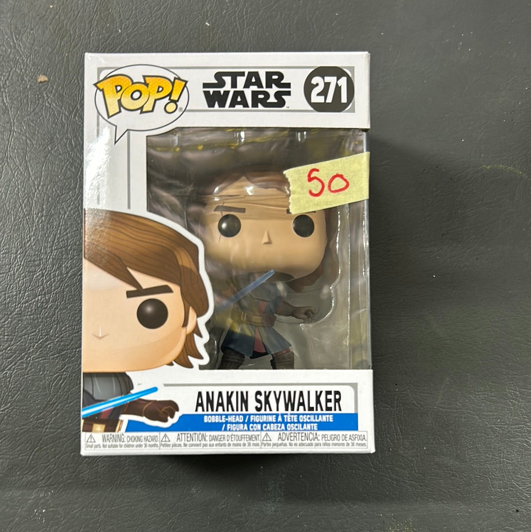 Star Wars - Anakin Skywalker Funko Pop Vinyl #271 The Clone Wars FRENLY BRICKS - Open 7 Days