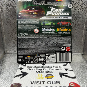 Hotwheels  Nissan 240SX (514) Original Fast FRENLY BRICKS - Open 7 Days