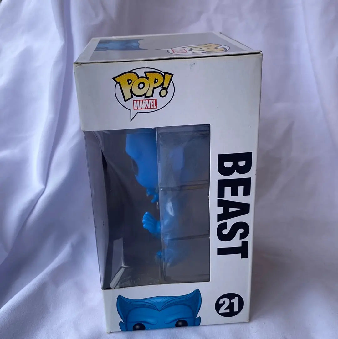 Funko POP! Beast #21 - Marvel - X-MEN - FRENLY BRICKS - Open 7 Days