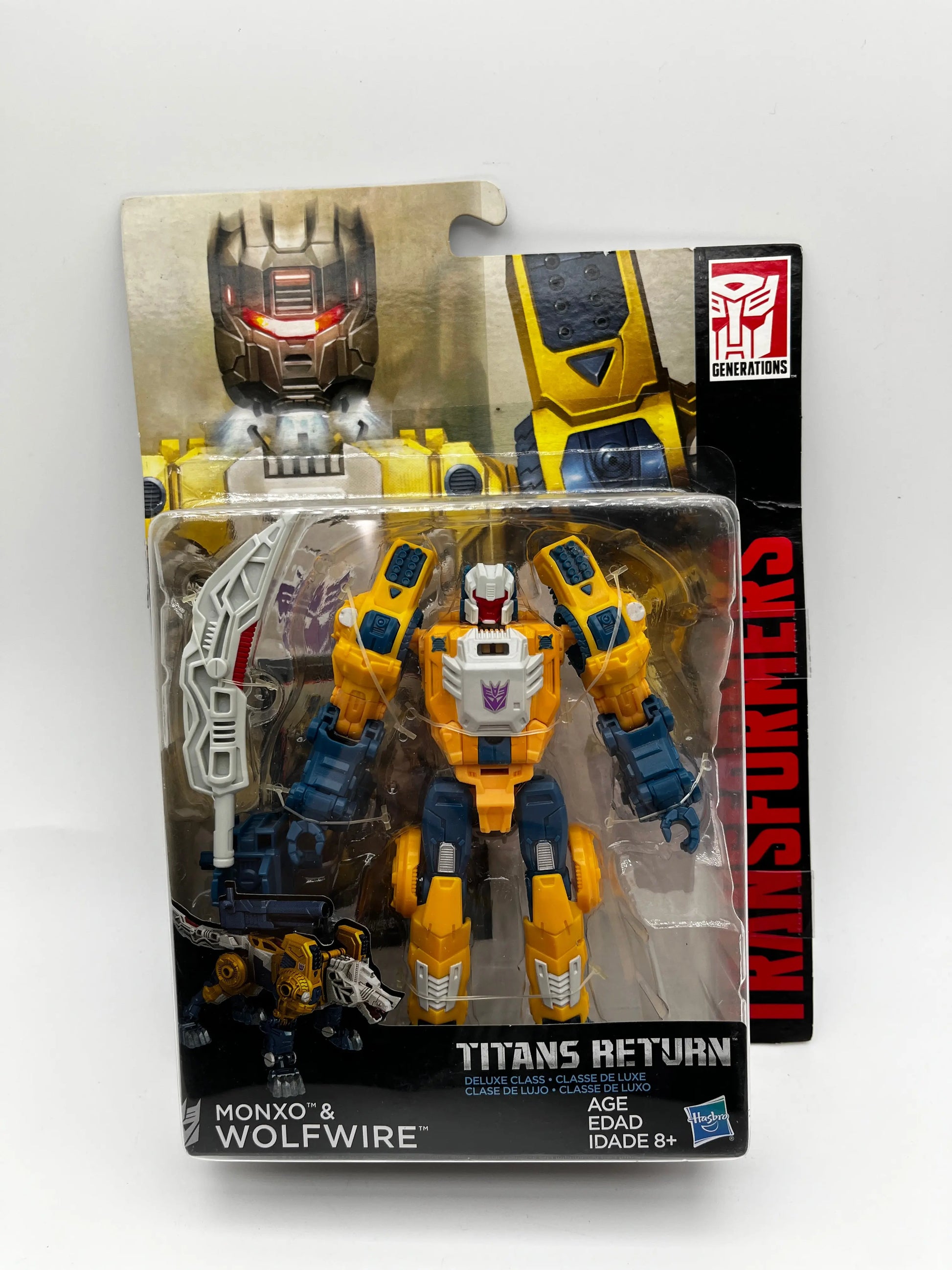 Transformers Generations 2015 Titans Return Monxo & Wolfwire FRENLY BRICKS - Open 7 Days