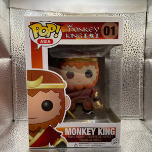 Funko Pop Vinyl Monkey King Pop Asia series 1 #01 Ship with Protector FRENLY BRICKS - Open 7 Days